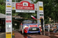 Rallye Český Krumlov: Startovní rampa